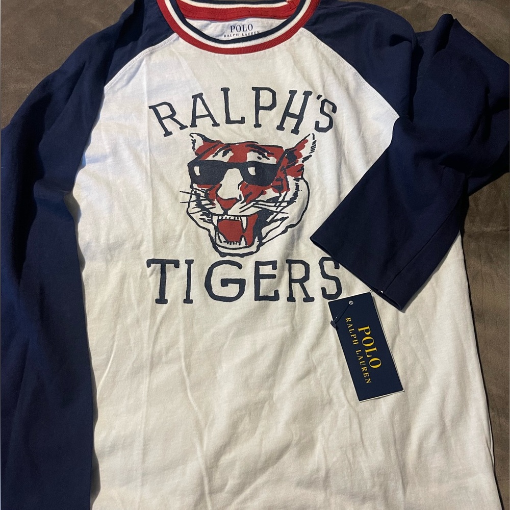 Ralph Lauren Fall white long sleeves kids